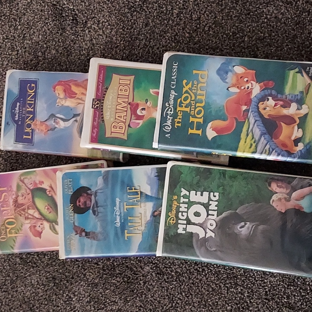 Collectible VHS Movies